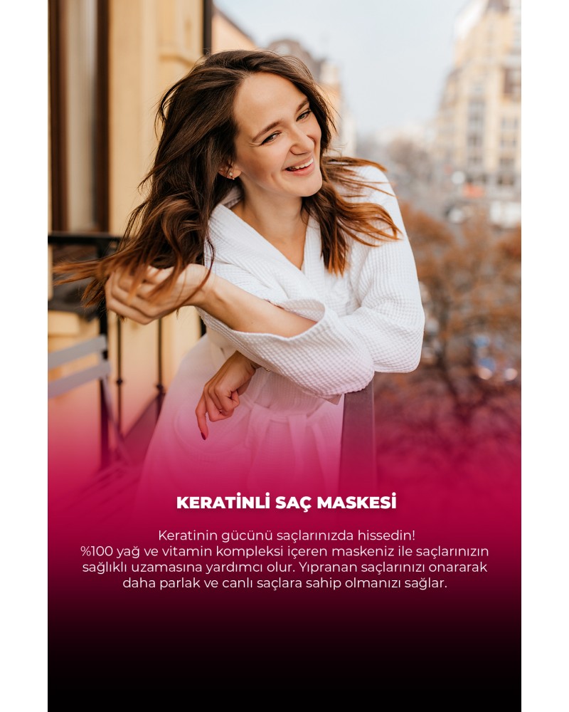 Keratin Saç Maskesi 200 ml