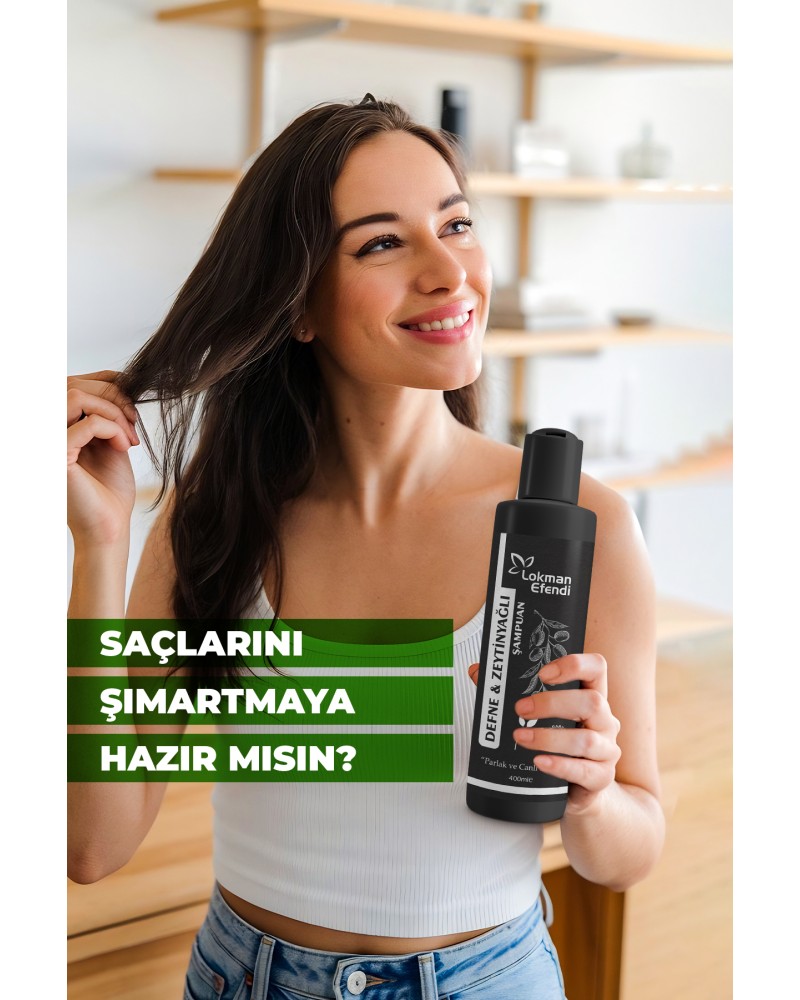 Defne Zeytin Yağlı Şampuan 400 ml