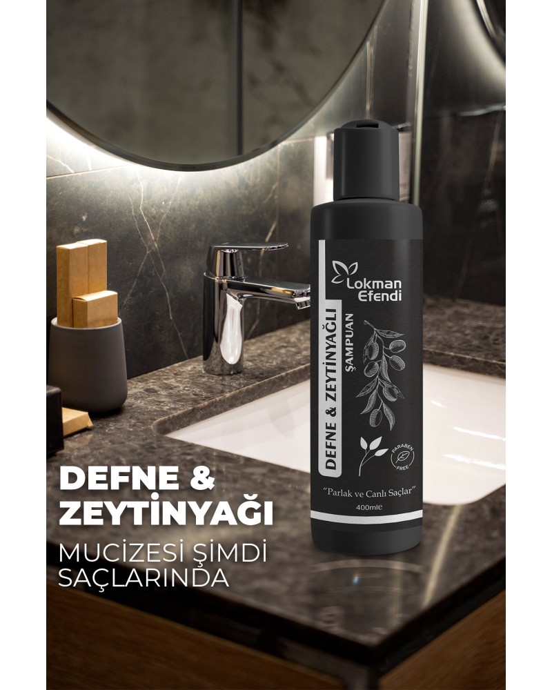 Defne Zeytin Yağlı Şampuan 400 ml
