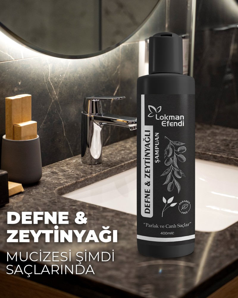 Defne Zeytin Yağlı Şampuan 400 ml