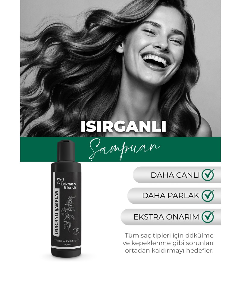 Isırganlı Şampuan 400 ml