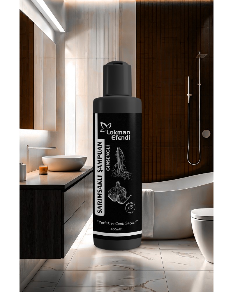Sarımsaklı Ginsengli Şampuan 400 ml