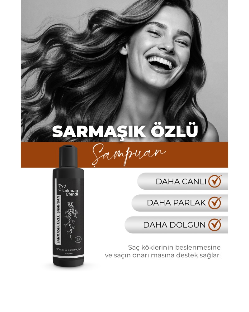 Sarmaşık Özlü Şampuan 400 ml
