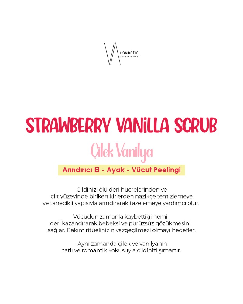 Scrup Çilek Vanilya 300 ml
