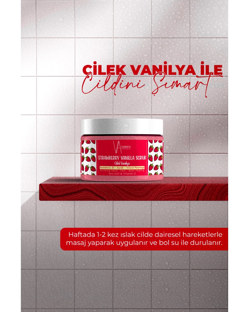 Scrup Çilek Vanilya 300 ml