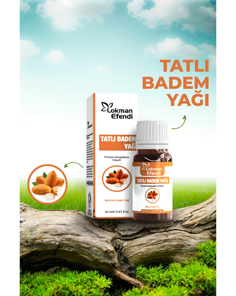 Tatlı Badem Yağı 20 Cc