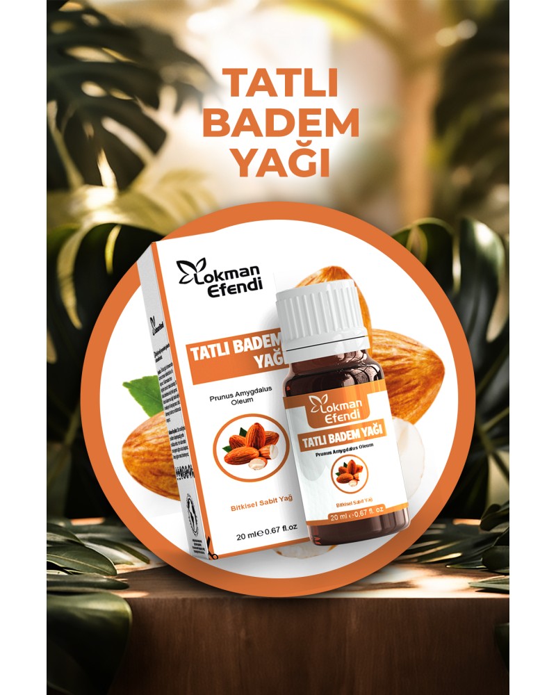 Tatlı Badem Yağı 20 Cc
