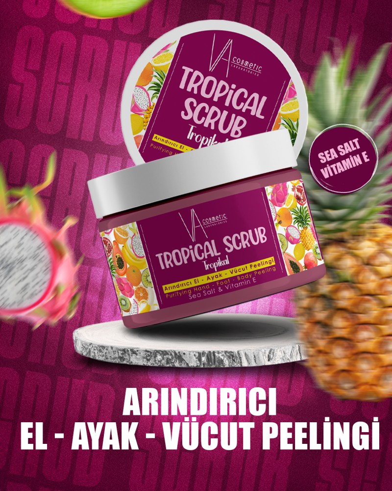 VA COSMETIC SCRUB TROPİKAL 300 ML