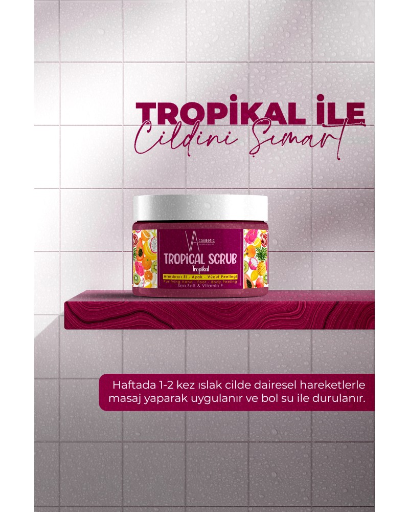 VA COSMETIC SCRUB TROPİKAL 300 ML