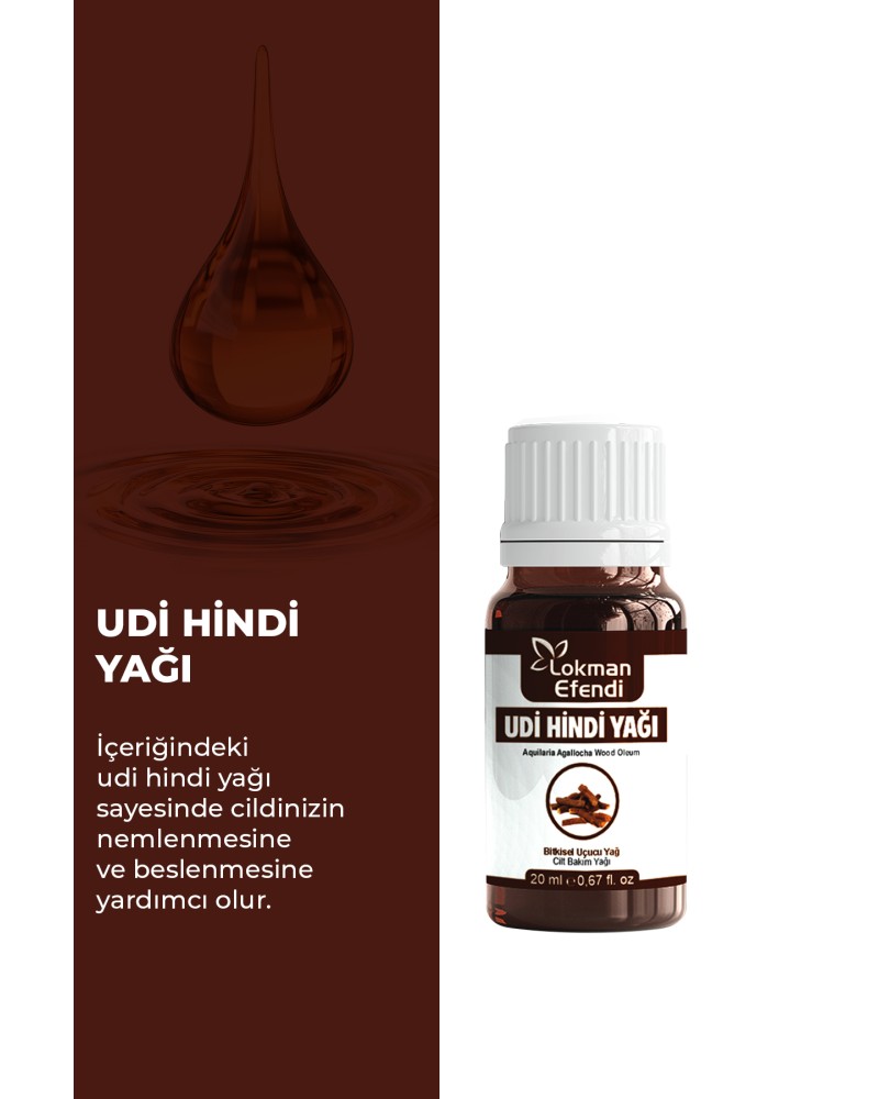 Udi Hindi Yağı 20 ml
