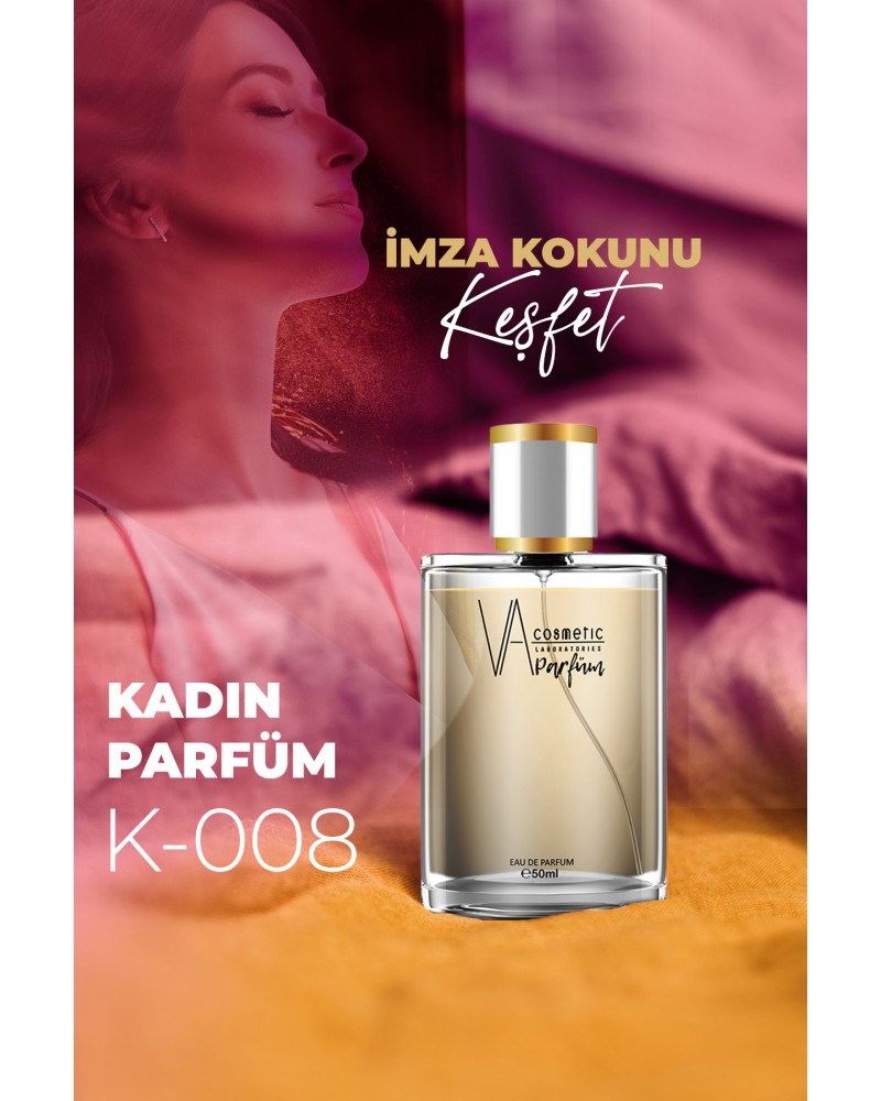 K-008 Kadın Parfüm 50 ml Edp
