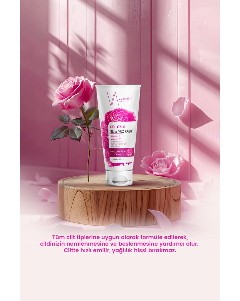Gül Özlü Krem 50 Ml