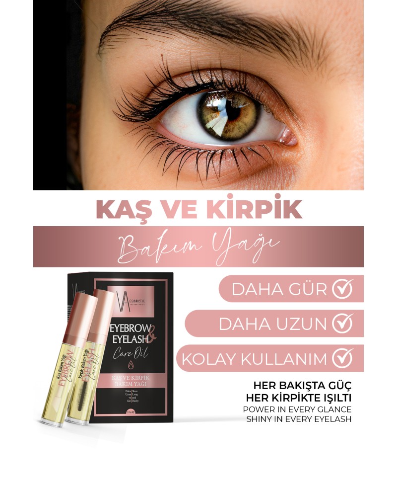 Va Cosmetıc Kaş Kirpik Bakım Yağı 10 ml