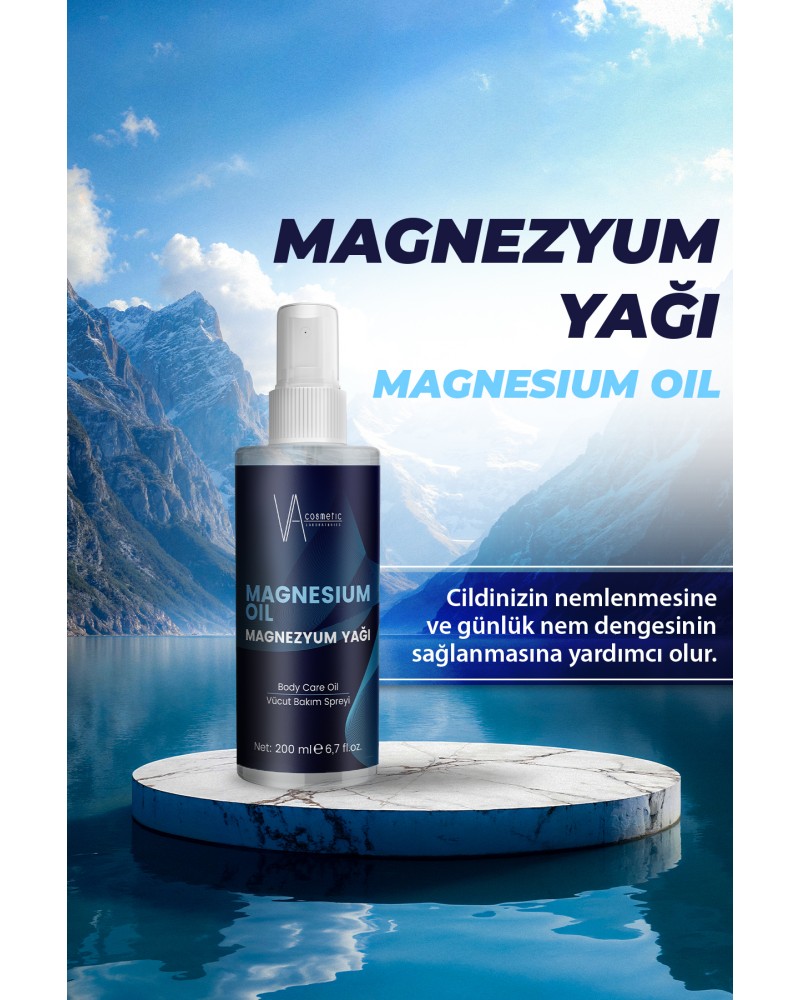 VA COSMETIC MAGNEZYUM YAĞI 200 ML -