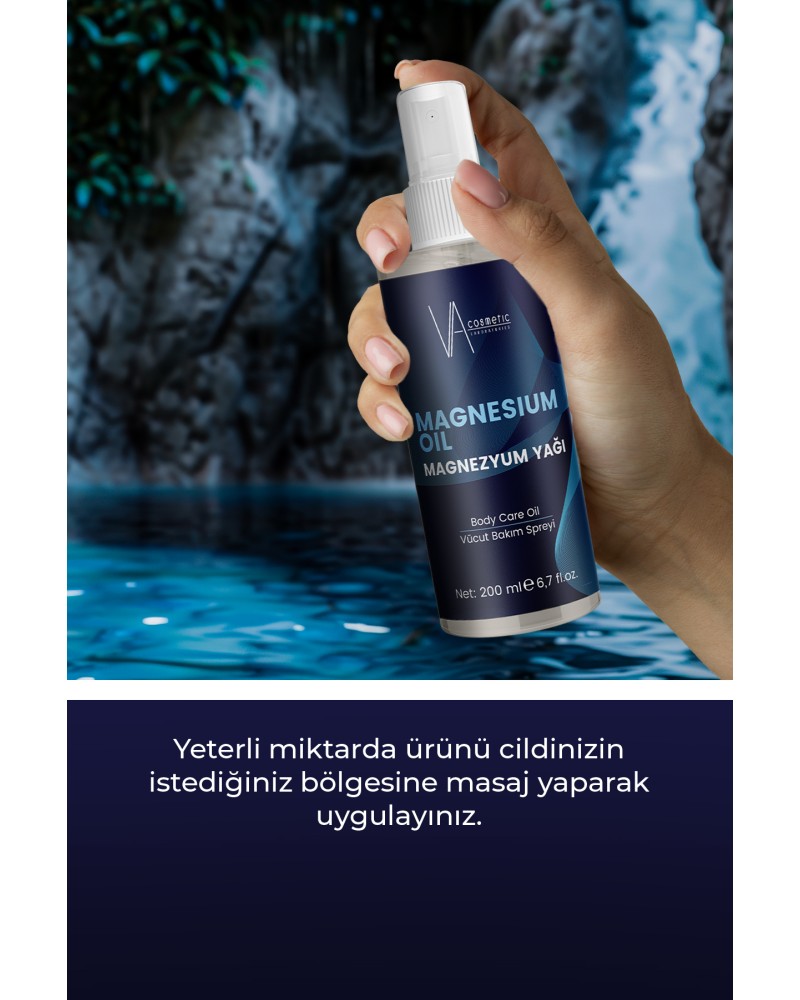 VA COSMETIC MAGNEZYUM YAĞI 200 ML -