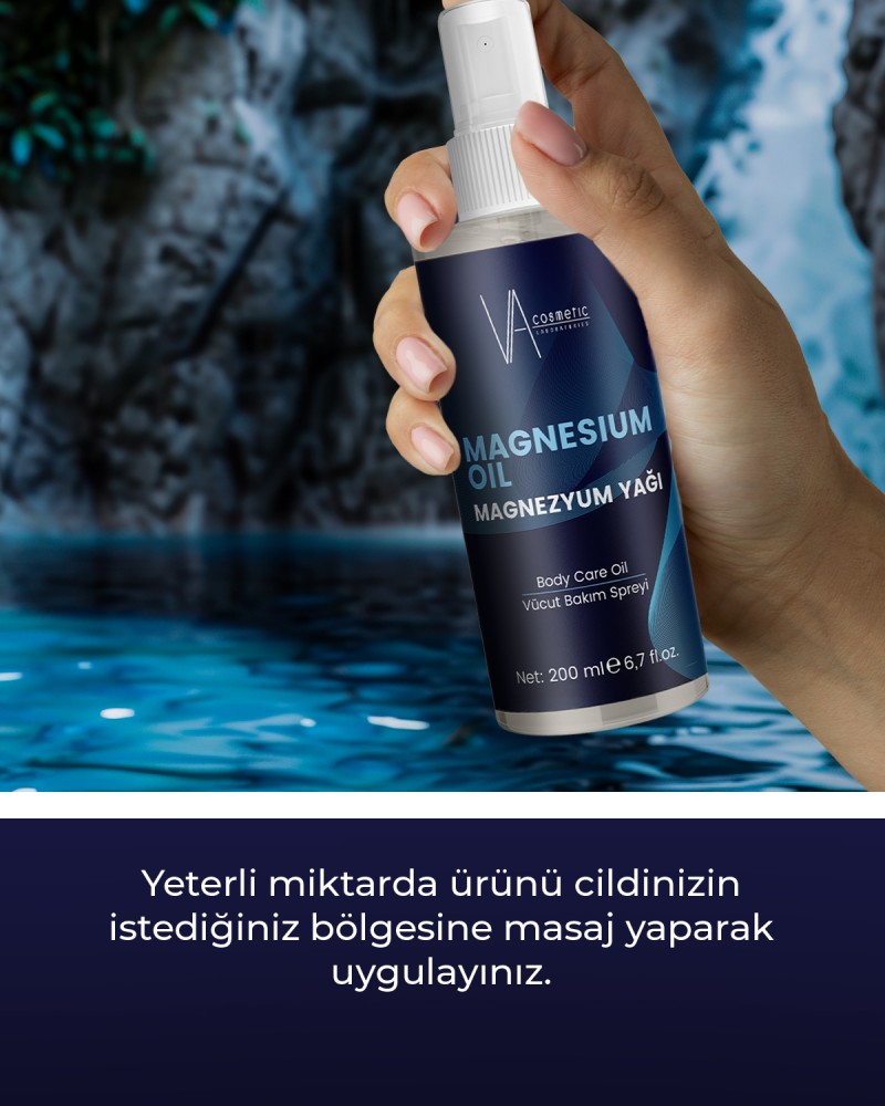 VA COSMETIC MAGNEZYUM YAĞI 200 ML -
