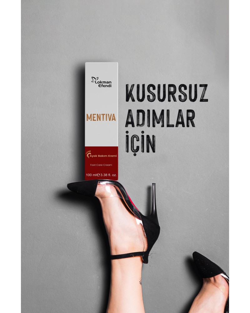 LOKMAN EFENDİ MENTİVA AYAK BAKIM KREMİ 100 ML -