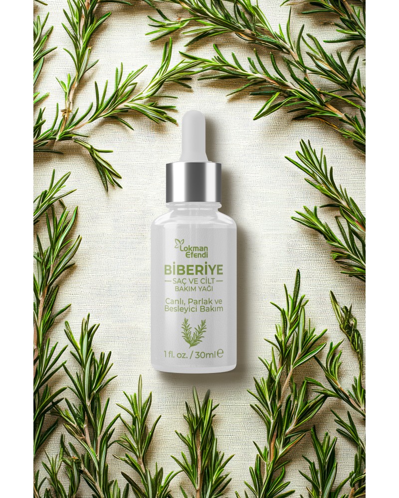 LOKMAN EFENDİ BİBERİYE SAÇ BAKIM YAĞI 30 ML -