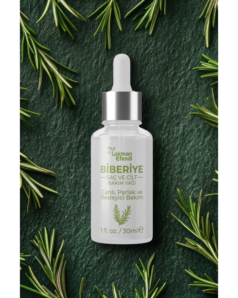 LOKMAN EFENDİ BİBERİYE SAÇ BAKIM YAĞI 30 ML -