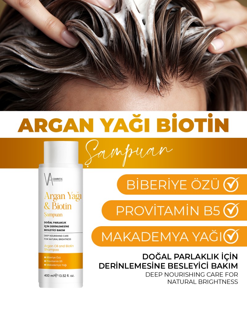 ARGAN BIOTIN ŞAMPUAN 400 ML - A.06221