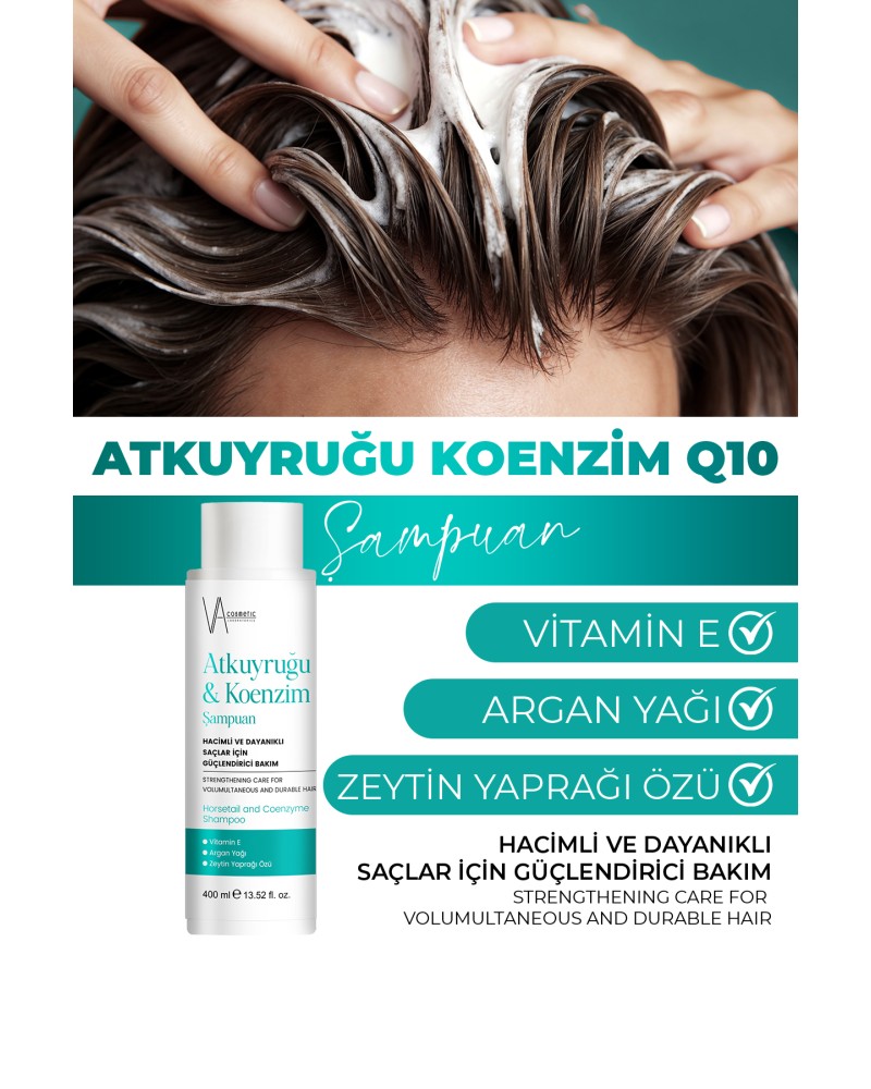 AT KUYRUĞU COENZYME Q10 ŞAMPUAN 400 ML - VA2