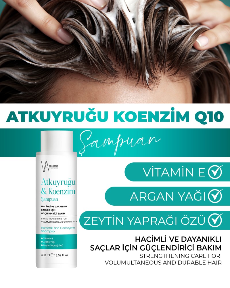 AT KUYRUĞU COENZYME Q10 ŞAMPUAN 400 ML - VA2