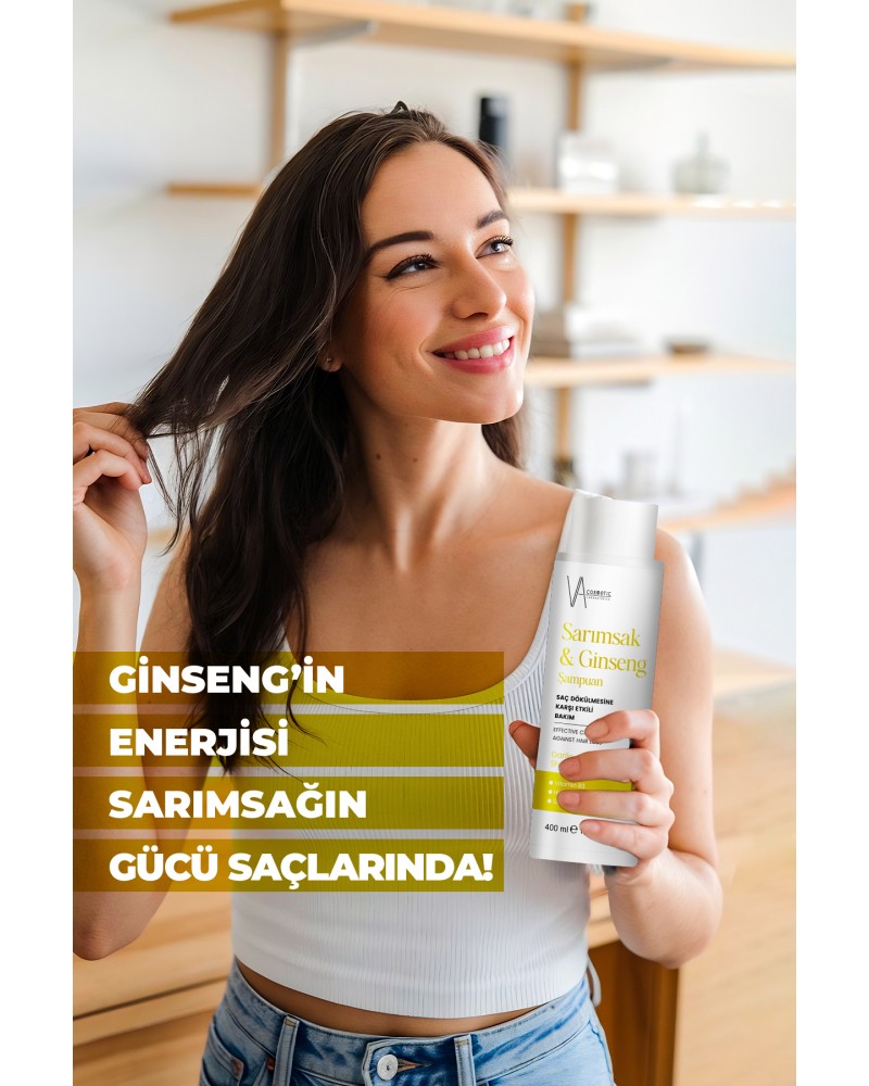 SARIMSAK GİNSENG ŞAMPUAN 400 ML - VA3