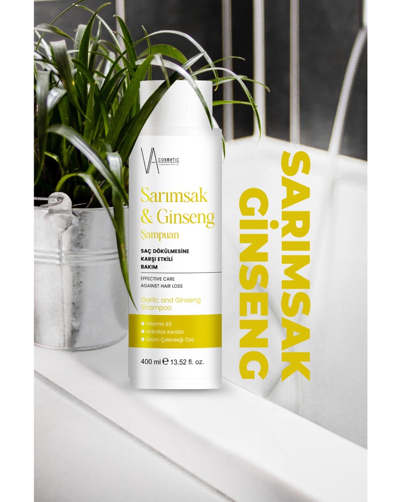 SARIMSAK GİNSENG ŞAMPUAN 400 ML - VA3