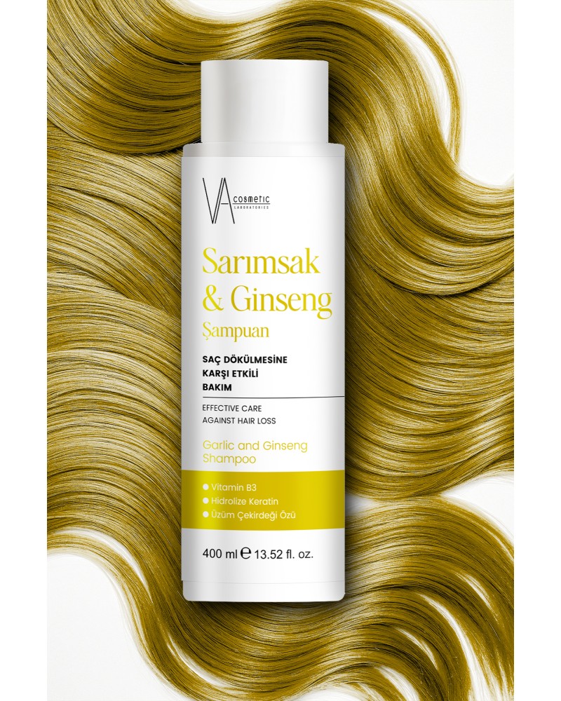 SARIMSAK GİNSENG ŞAMPUAN 400 ML - VA3