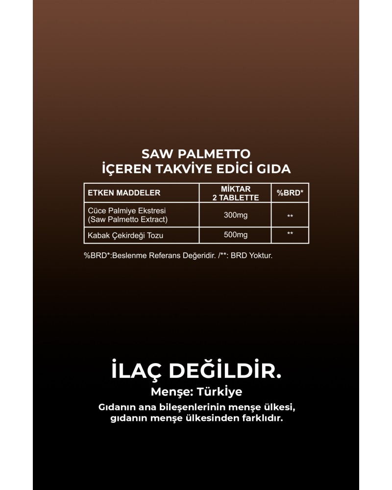 Saw Palmetto 60 Tablet - A.07386