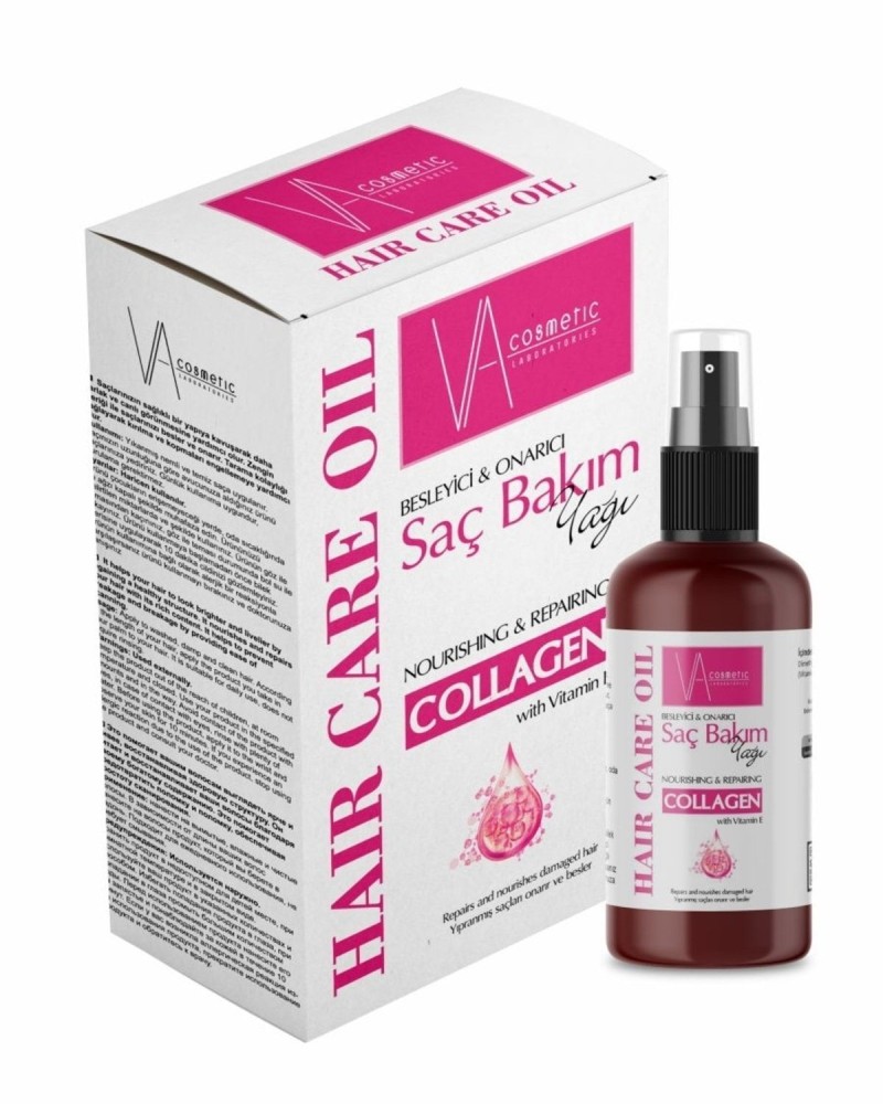 Collagen Saç Bakım Yağı Yıpranmış Saçları Onarır Ve Besler 50ml