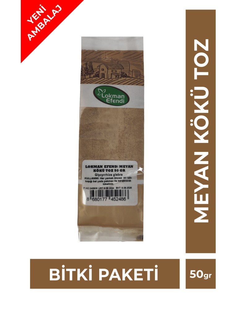 Lokman Efendi Meyan Kökü Toz 50 gr