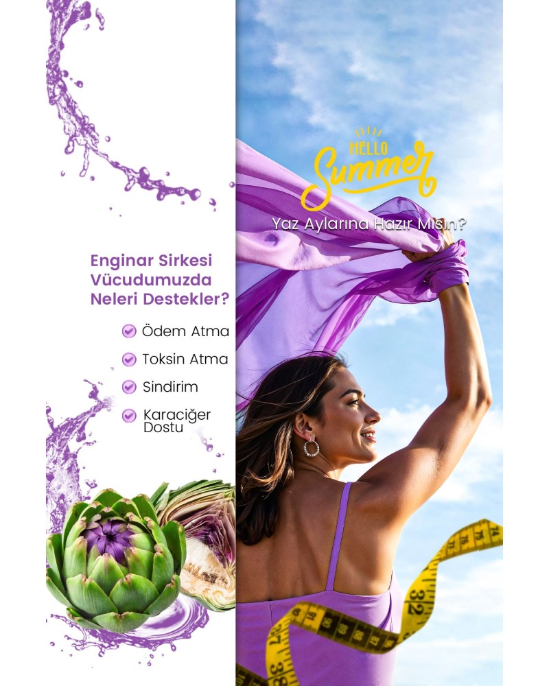Enginar Sirkesi 500 ml