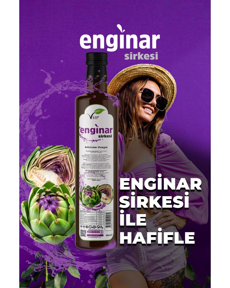 Enginar Sirkesi 500 ml
