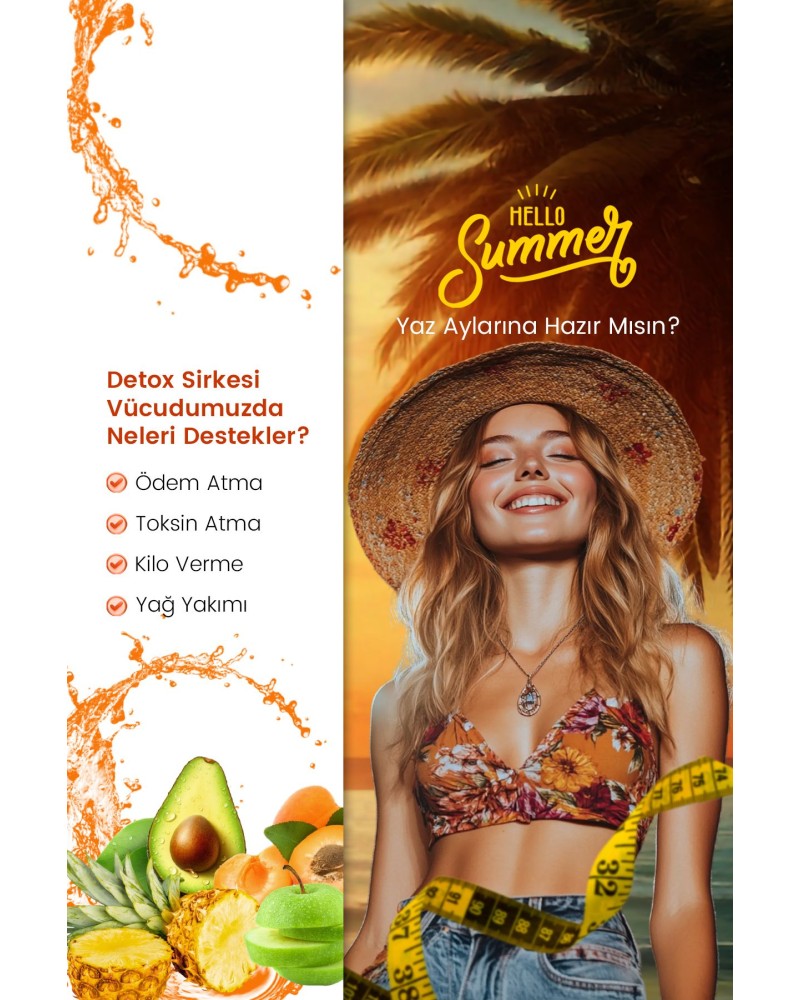 Detox Sirkesi 500 ml