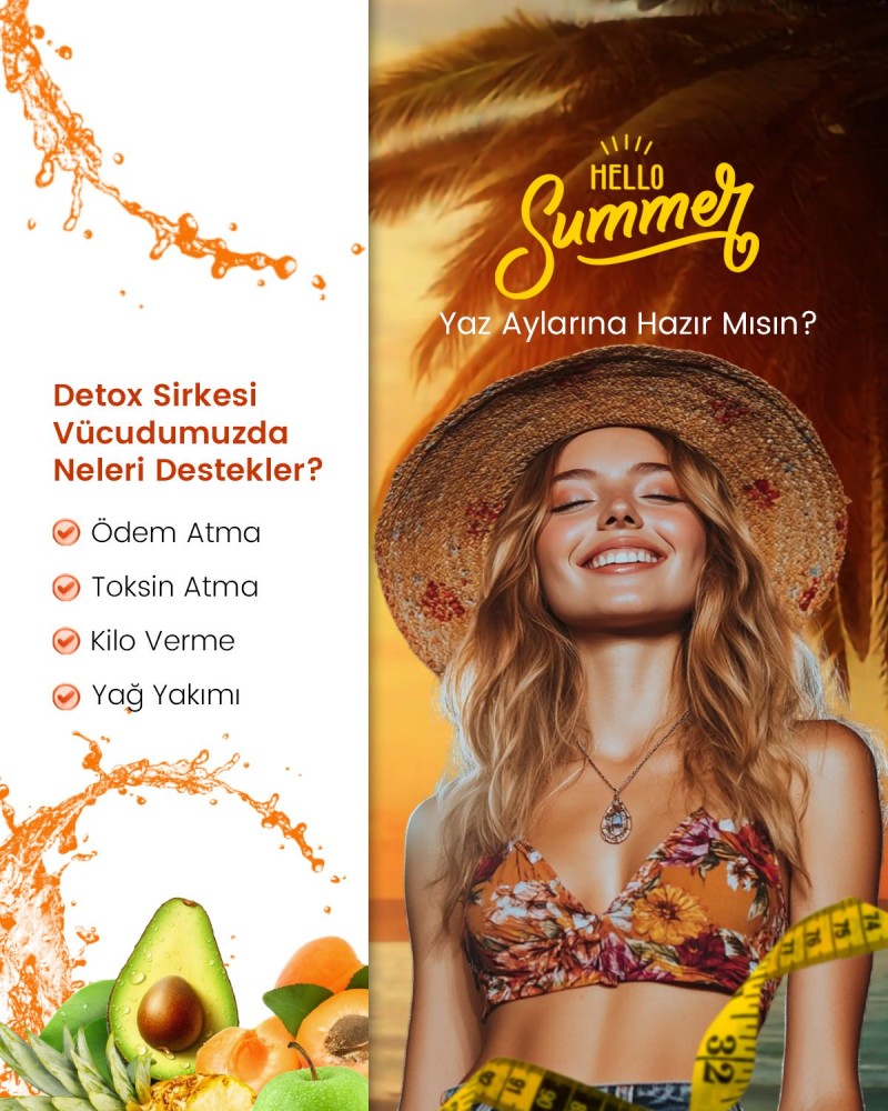 Detox Sirkesi 500 ml