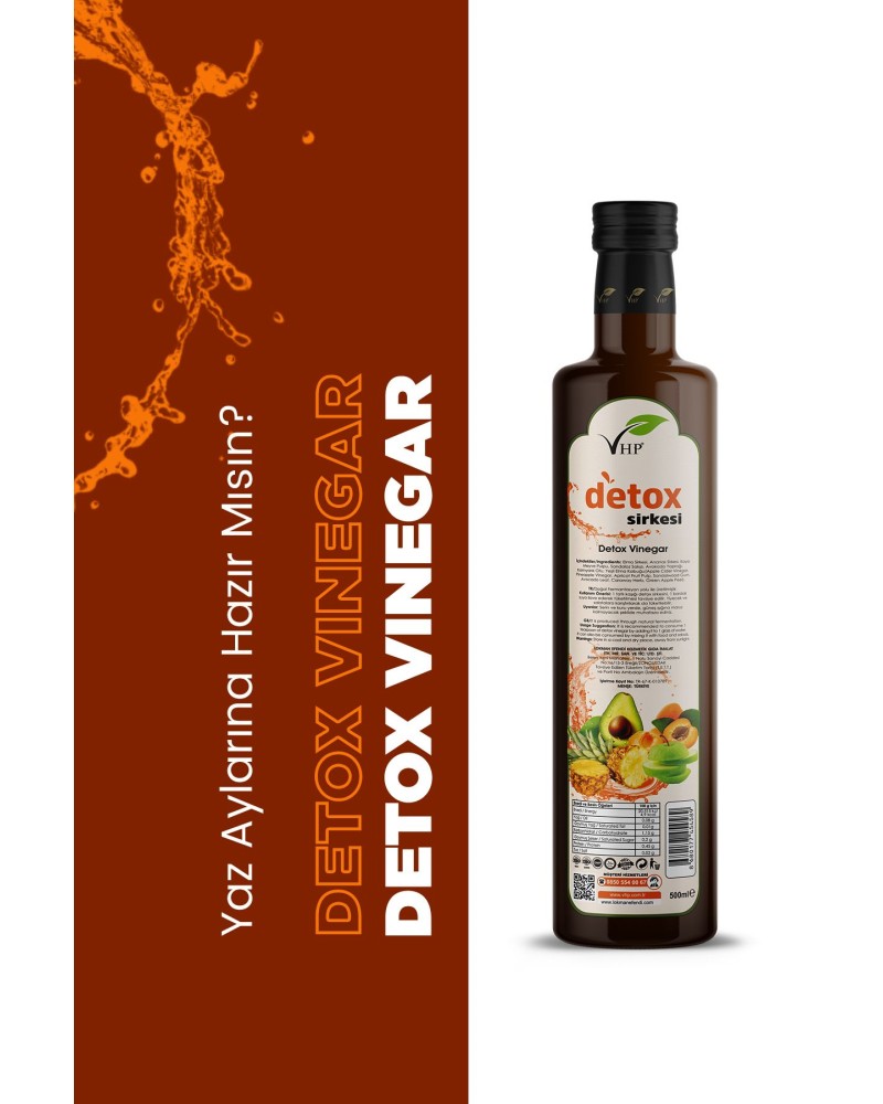 Detox Sirkesi 500 ml