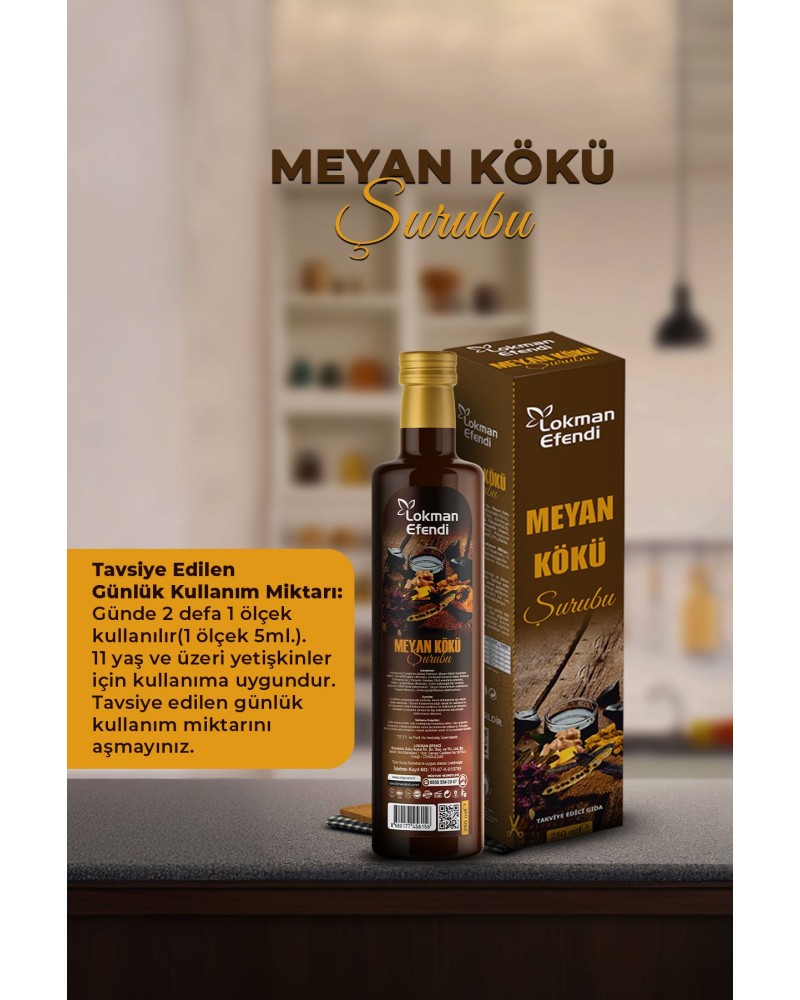 Meyan Kökü Şurubu 250 ml