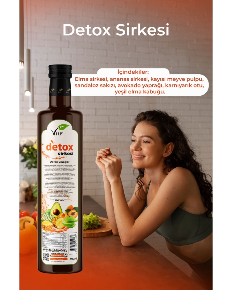 Detox Sirkesi 500 ml