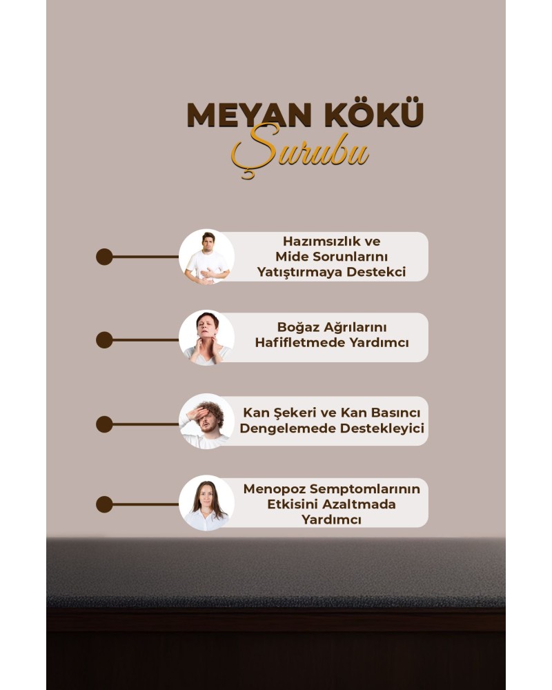 Meyan Kökü Şurubu 250 ml