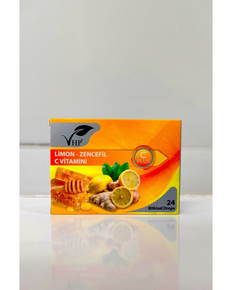Limon Zencefil Bitkisel Drops 60 gr