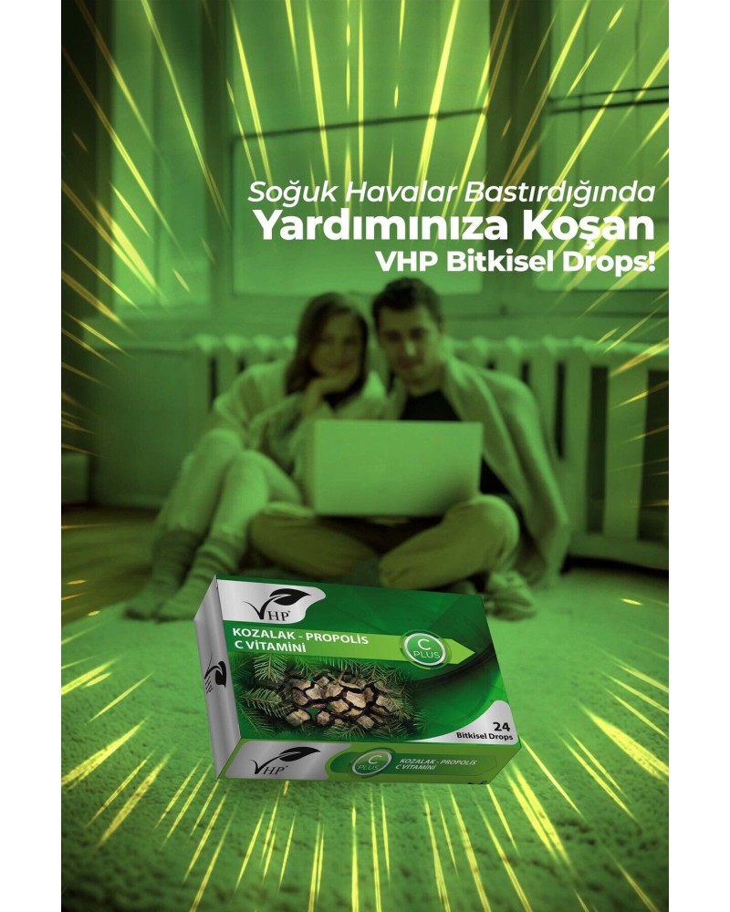 Kozalak Propolis Bitkisel Drops 60 gr