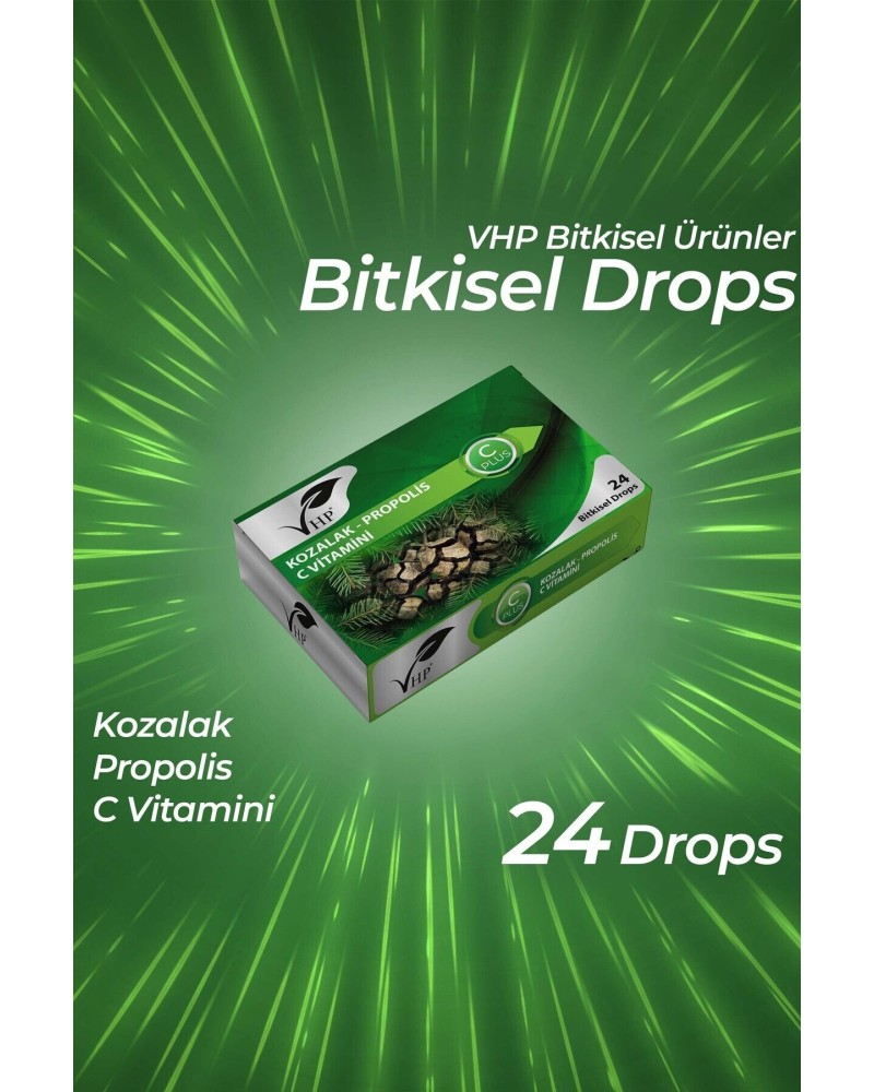 Kozalak Propolis Bitkisel Drops 60 gr