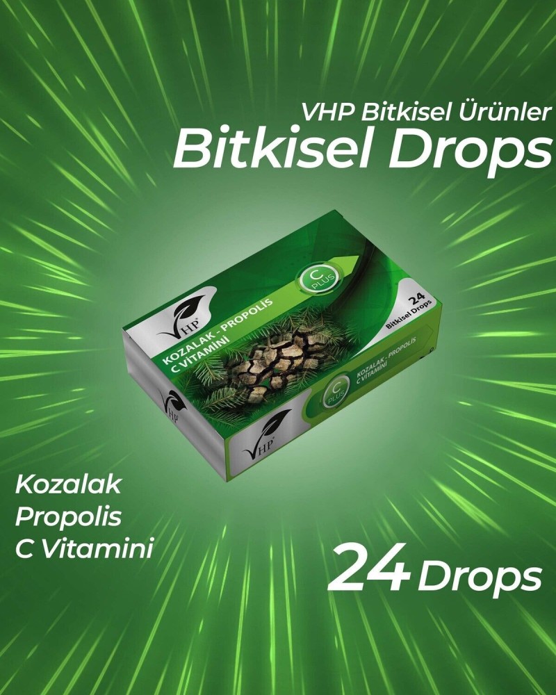 Kozalak Propolis Bitkisel Drops 60 gr