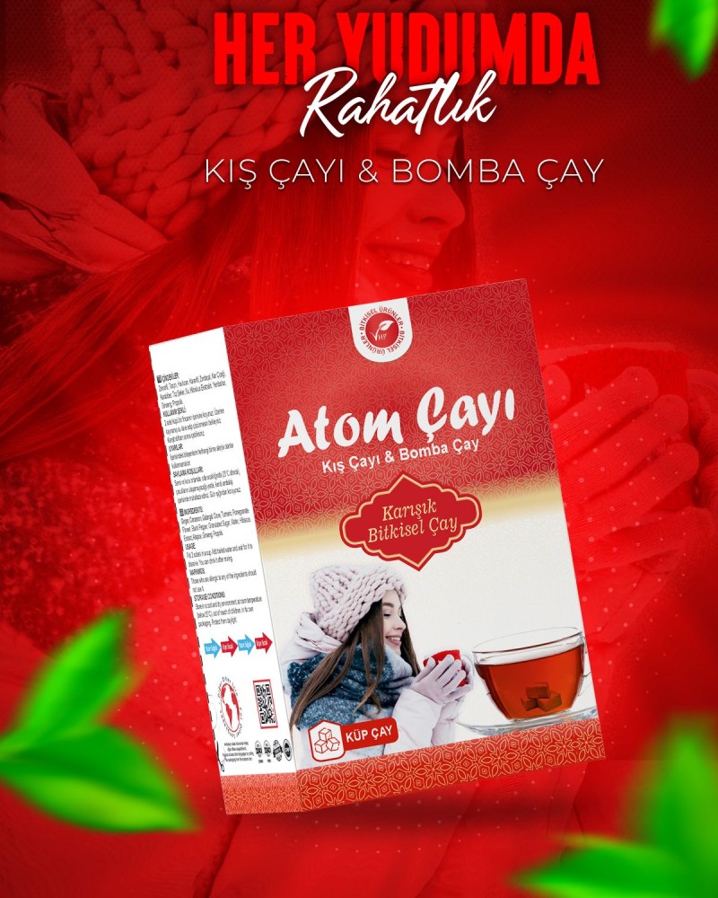 Atom Çayı Küp