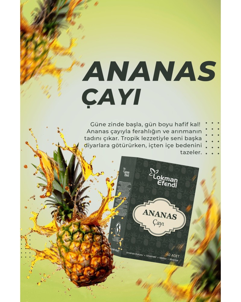 Ananas Çayı 40'Lı