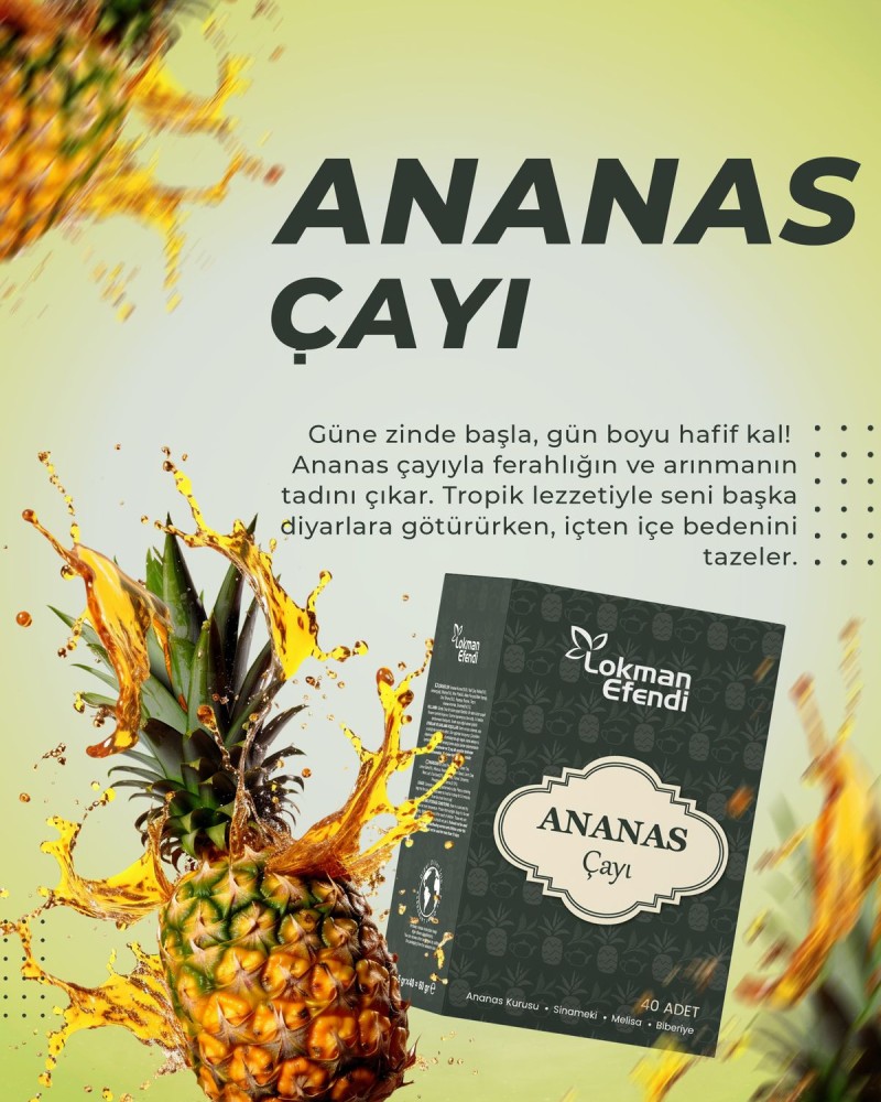Ananas Çayı 40'Lı