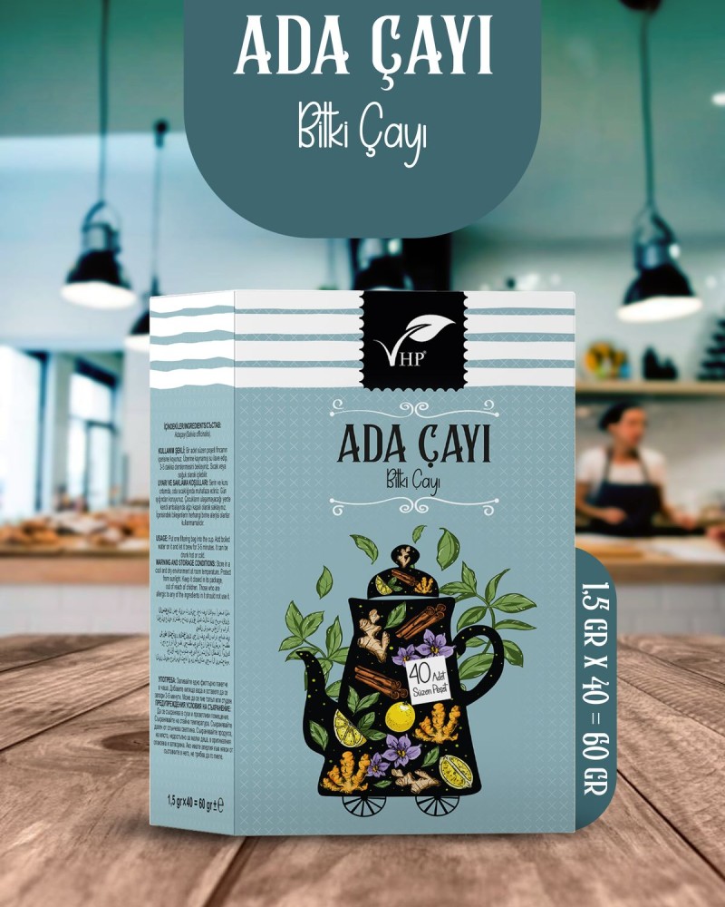Adaçayı Poşet Çay 40lı 60 gr