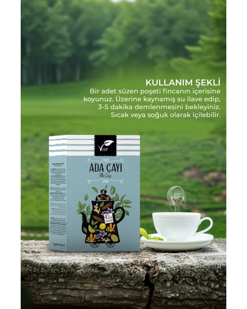 Adaçayı Poşet Çay 40lı 60 gr
