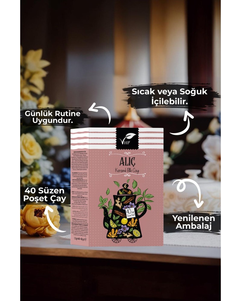 Alıçlı Poşet Çay 40lı 60 gr